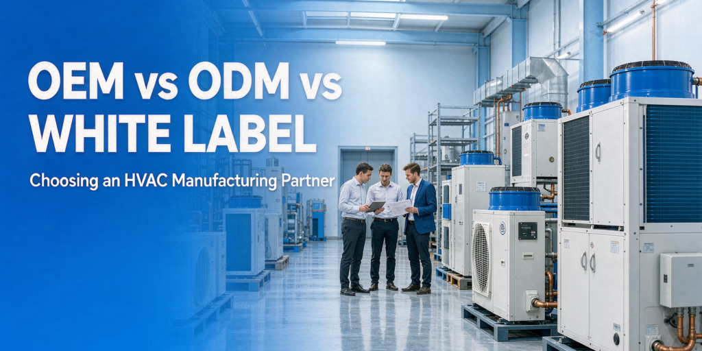 OEM vs ODM vs White Label - Choosing an HVAC Manufacturing Partner